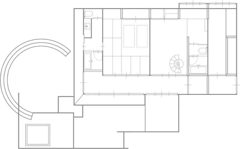 図：客室間取り図