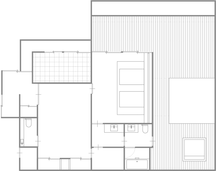 図：客室間取り図